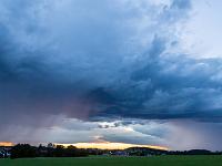 Grandiose Lichtstimmung nach abgezogenem Gewitter